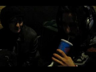 Stu Dead drinking some "thoda" before a show