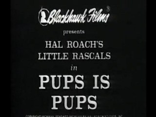Our Gang: Pups is Pups (1930)