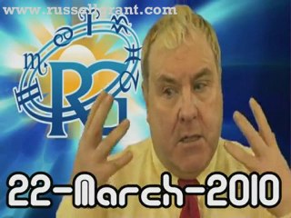 RussellGrant.com Video Horoscope Capricorn March Monday 22nd