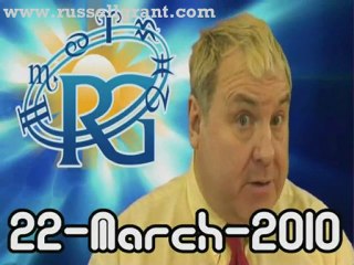 RussellGrant.com Video Horoscope Libra March Monday 22nd