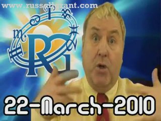 RussellGrant.com Video Horoscope Pisces March Monday 22nd