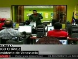 Denuncia Chávez acciones de paramilitares colombianos