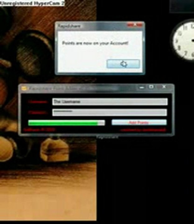 Rapidshare Points Adder/Generator 2010(October Update)