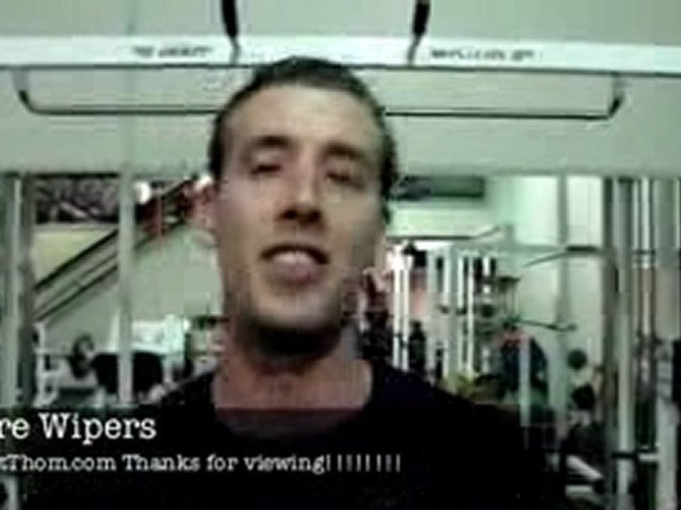 Intense Core Exercise: Wipers w Pull-up Bar