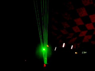 harpe laser de Jean Michel Jarre