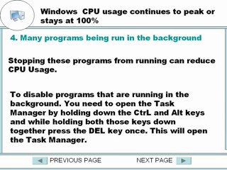 How to reduce CPU Usage when your PC CPU Usage is 100%