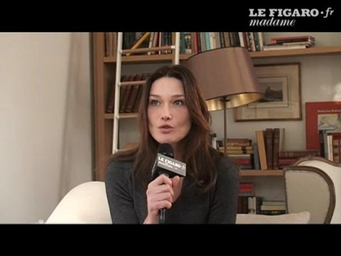 Carla Bruni-Sarkozy, réd chef du prochain Madame Figaro