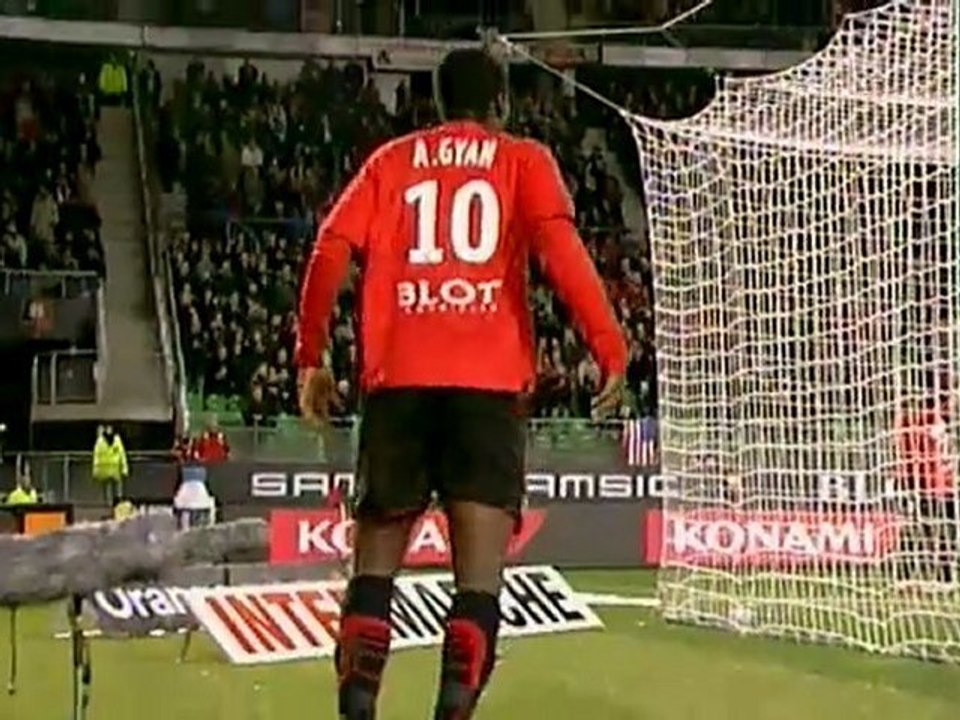 28ème  journée Ligue 1 : Stade Rennais F.C./Toulouse (4-1)