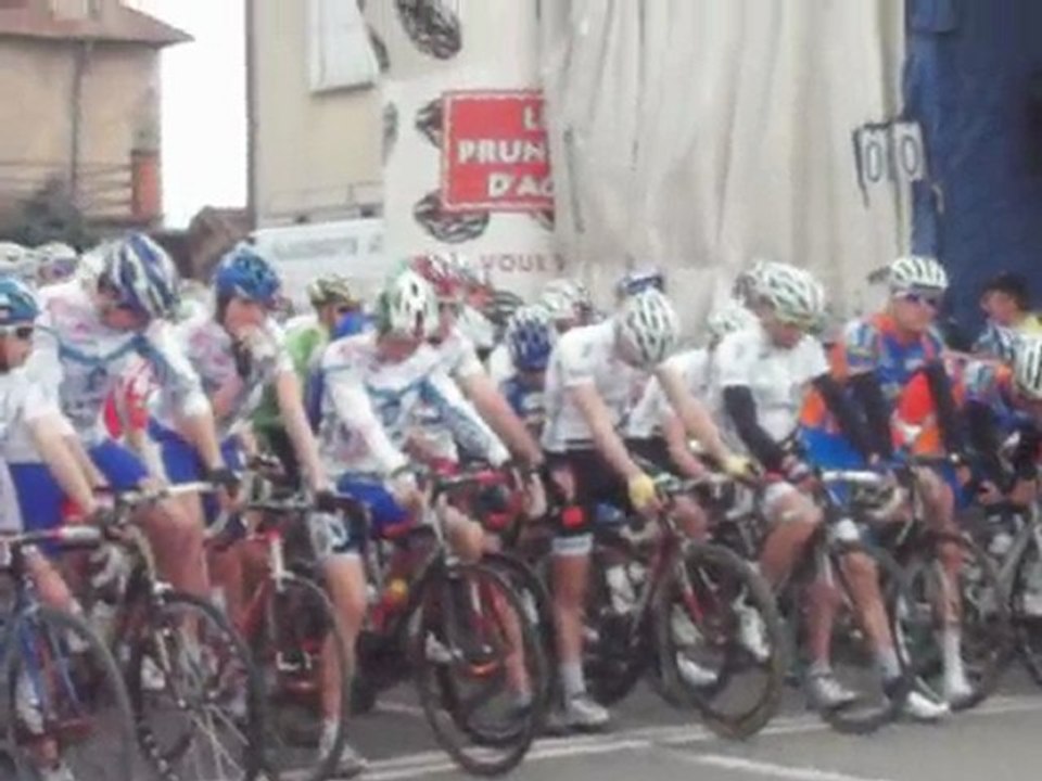 Départ de la course des grands