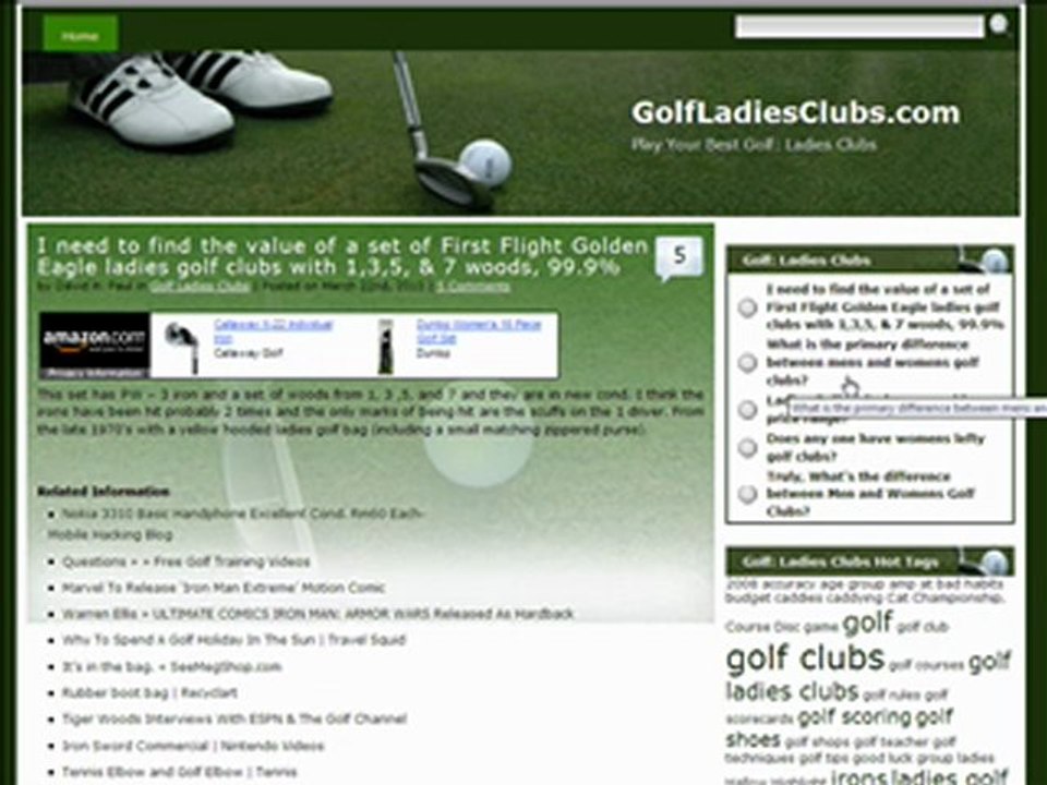 GolfLadiesClubs.com