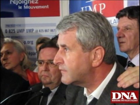 P. Richert après sa victoire aux Régionales en Alsace