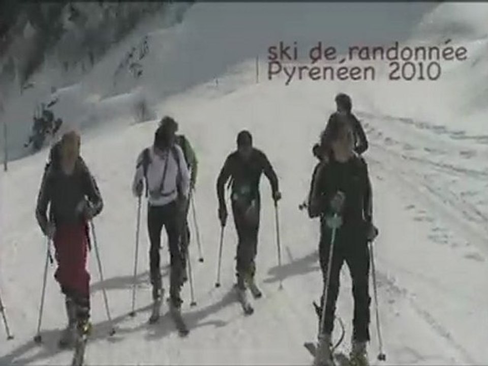 Ski de randonnée pôle France canoë-kayak Toulouse Mars 2010