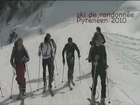 Ski de randonnée pôle France canoë-kayak Toulouse Mars 2010