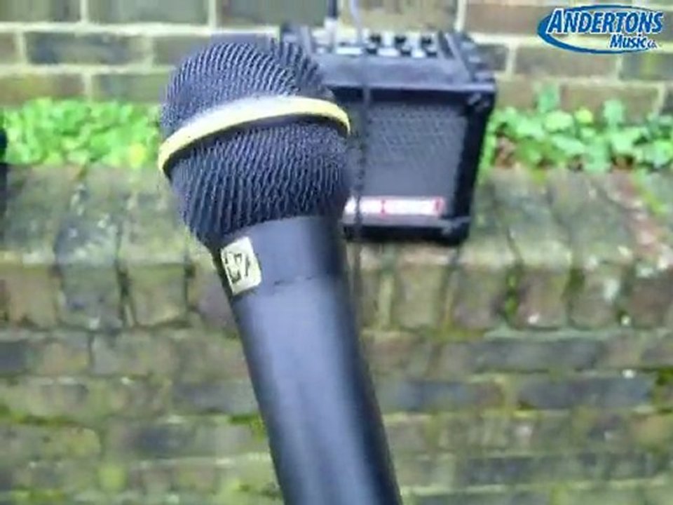 Electro Voice ND767 Microphone Destruction Test