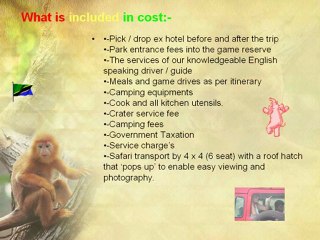 TANZANIA BUDGET CAMPING SAFARI JOINING OTHERS 5 DAY ...