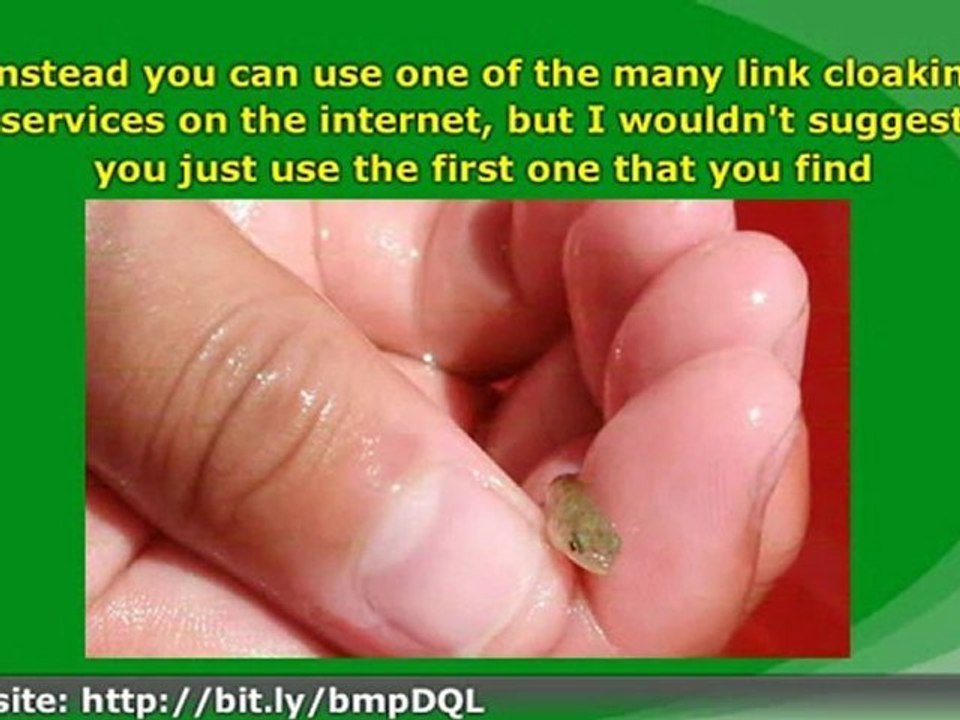 Link Cloaking and Affiliate Marketing - Why You Aren't Getti