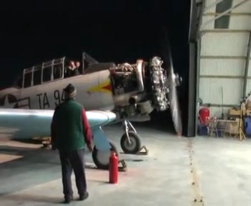 Démarrage moteur d'avion