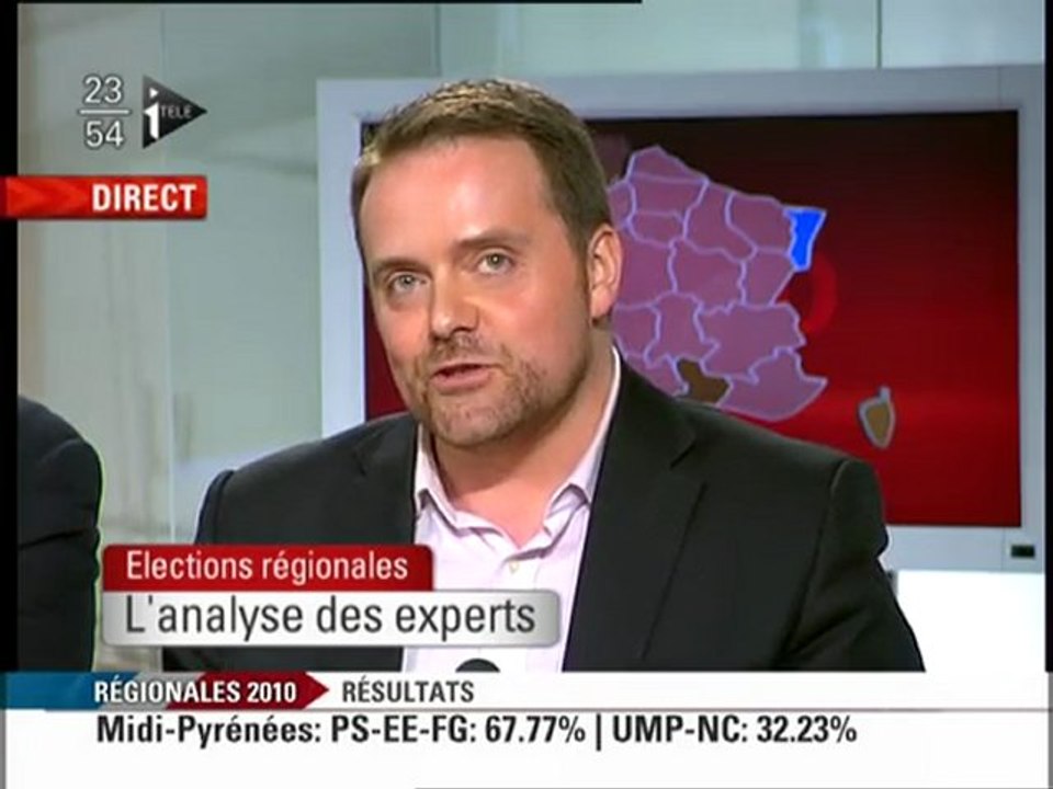 Bastien Millot (Bygmalion) - iTele - régionales - 21-03-10 2/2