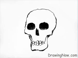 How To Draw A Skeleton