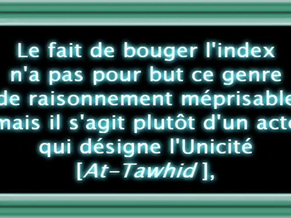 comment bouger l'index