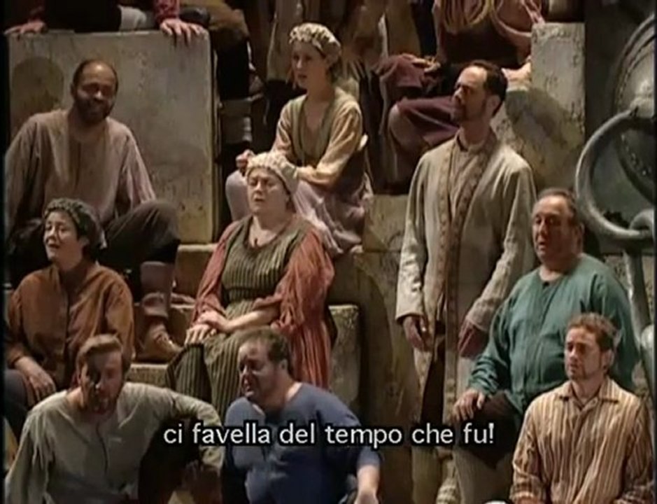 NABUCCO´S "VA PENSIERO SULL´ALI DORATE"