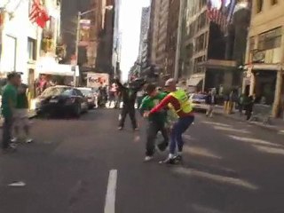 Irish Drunks Attack Blind Jogger