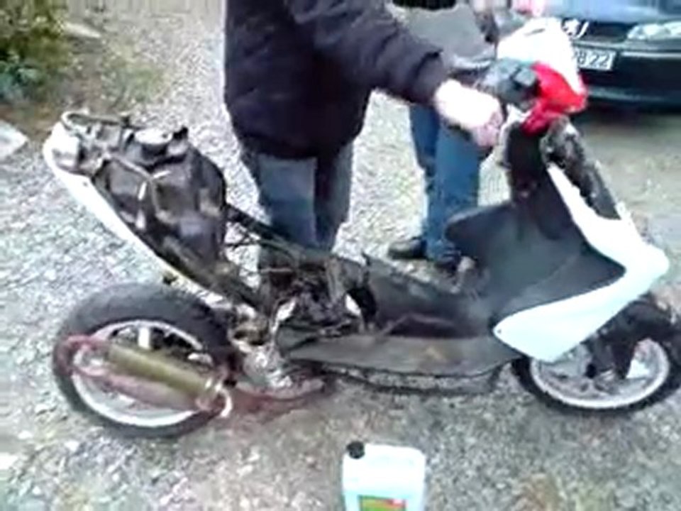 Nitrous Only avec le kit 70 polini fonte (pas réglé)