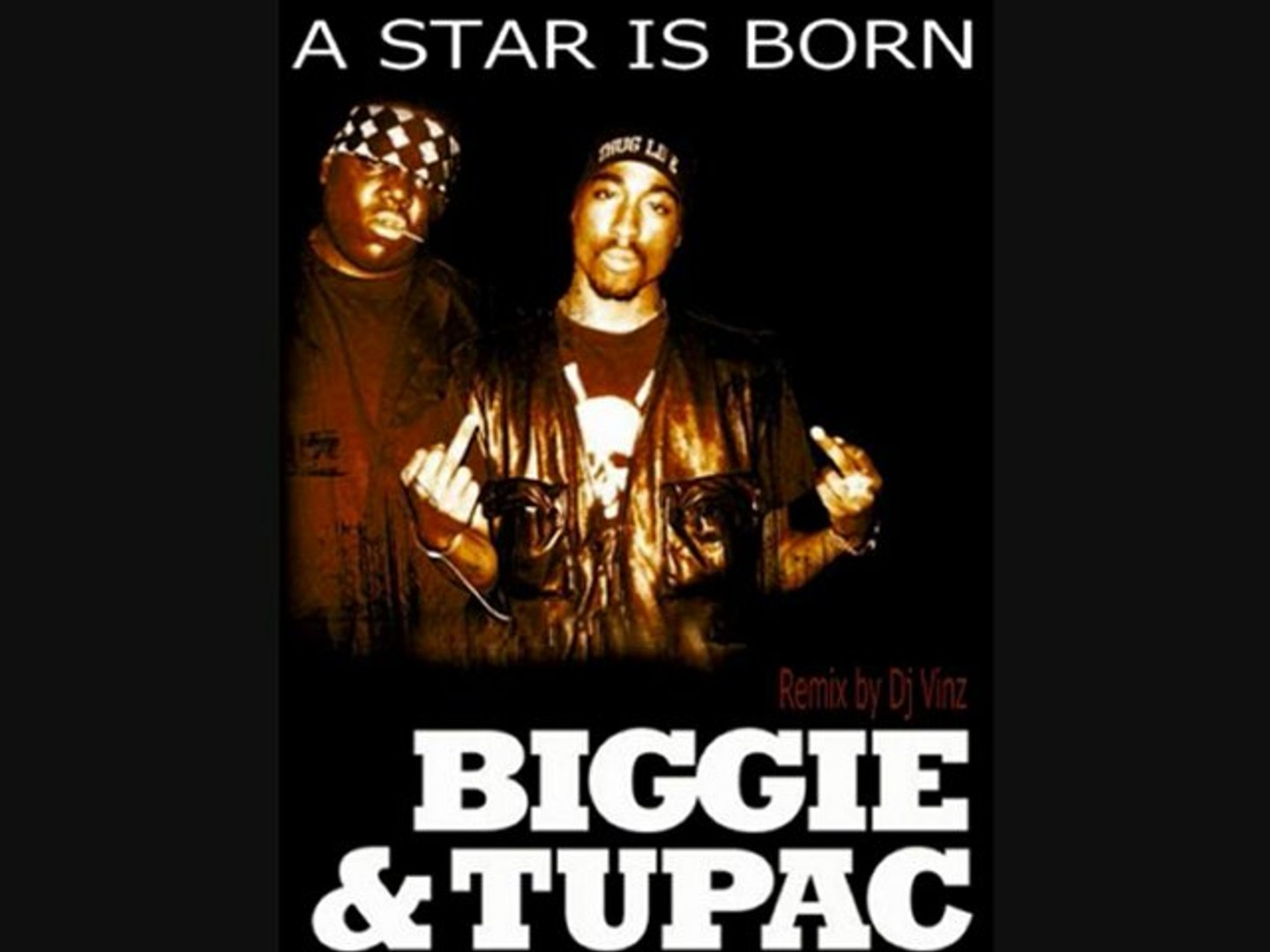 ⁣Notorious BIG Ft 2Pac - A Star is born Remix By Dj Vinz