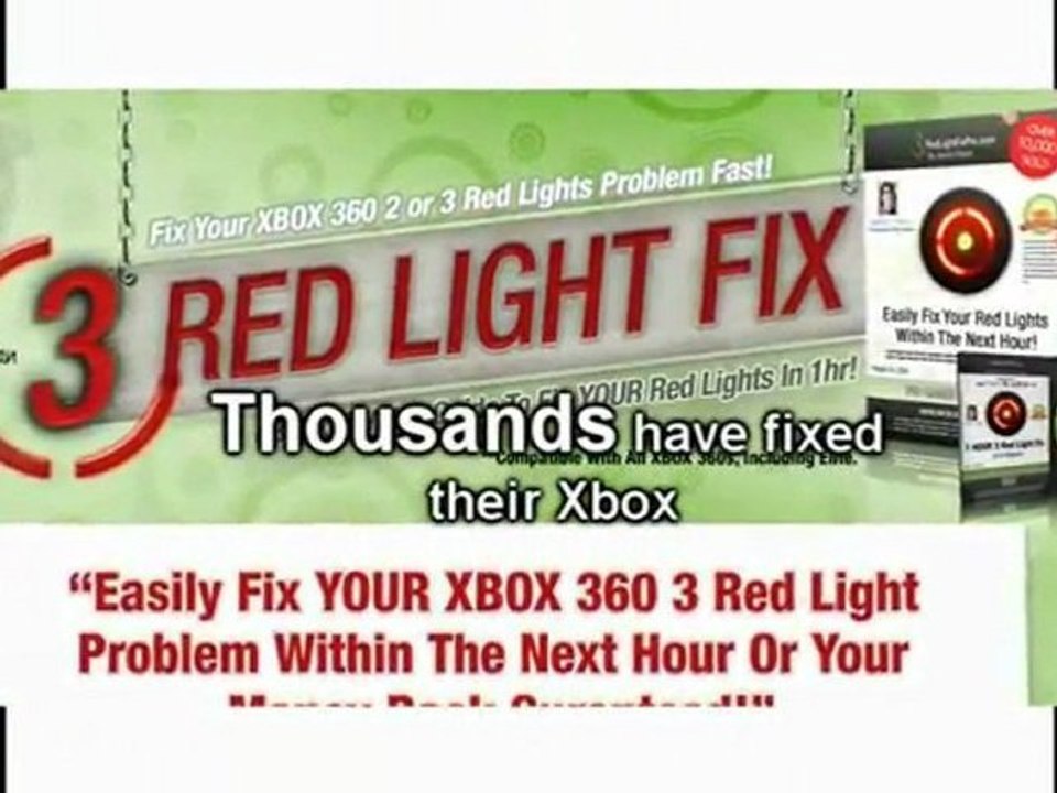 XBOX360 DO YOU HAVE RED FLASHING LIGHTS?