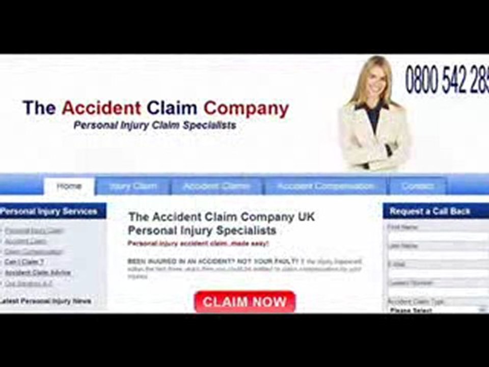 Personal Injury Solicitors - 0800 542 2858