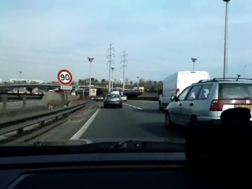 Dépassement par la droite