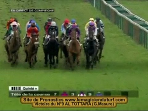 vidéo Quinté a compiegne Lundi 22 mars 2010 PRIX DE SENLIS