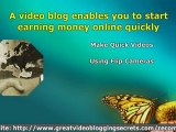 Do You Want To Start Making Money Online?  - Start Video Blo