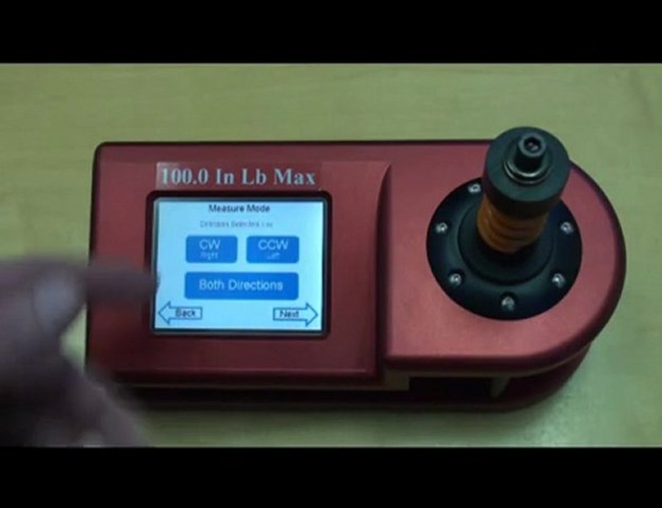 Touch Screen Torque Tester