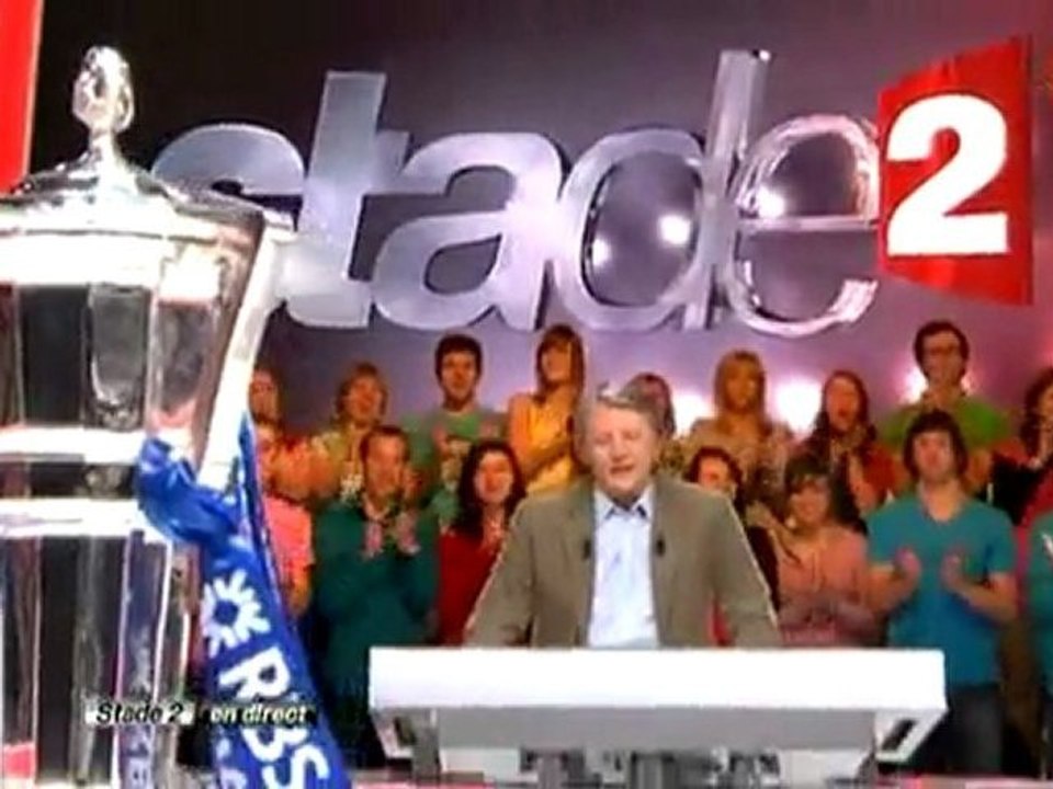 Stade 2 - XV de France Grand Chelem 2010