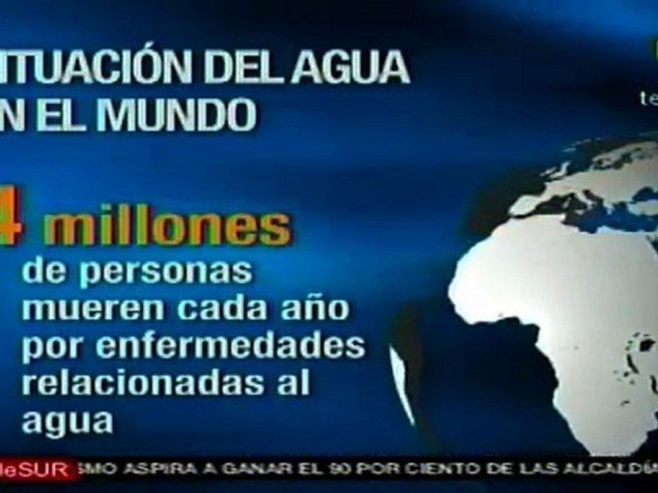 Agua contaminada provoca más muertes que guerras (ONU)