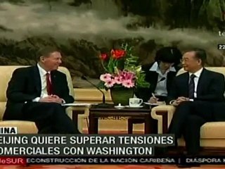 Beijing quiere superar tensiones comerciales con Washington