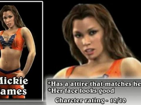 Smackdown VS Raw 2010: Roster Character Model's