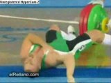 Bejing olympics 2008 - Accident in wieght lifting