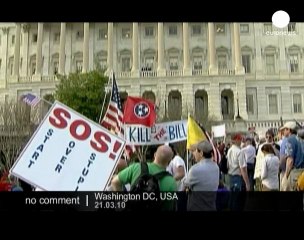 Healthcare protest in Washington