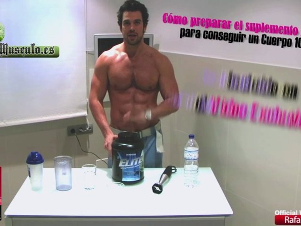 Vídeo Nº7 Exclusivo Suplemento Post-entrenamiento