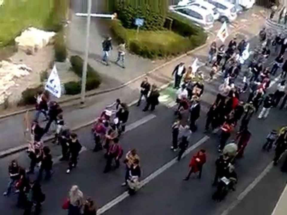 Manifestation à Poitiers