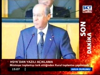 Bahçeli: Referandum Kumar Oynanacak Yer Değil