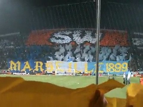 forza OM!!!! Entrée des joueurs!!!