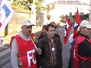 RETRAITES : FO MANIFESTE SEULE A VESOUL