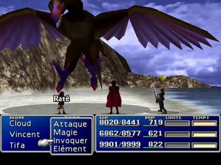 Bug FF7 matéria assaut avec vincent