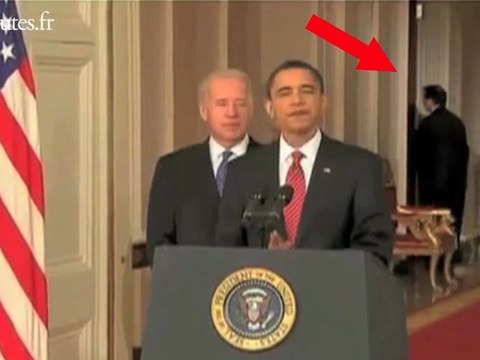 La boulette pendant le discours d'Obama