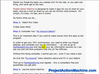 Time Management & Productivity ProjectActionMachine.com