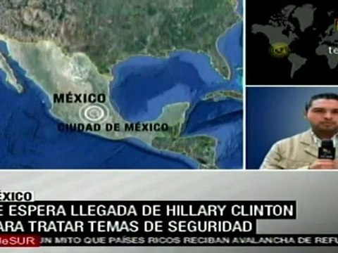 México espera llegada de Hillary Clinton para revisar temas