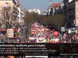 Manifestation syndicale à Chalon-sur-Saône